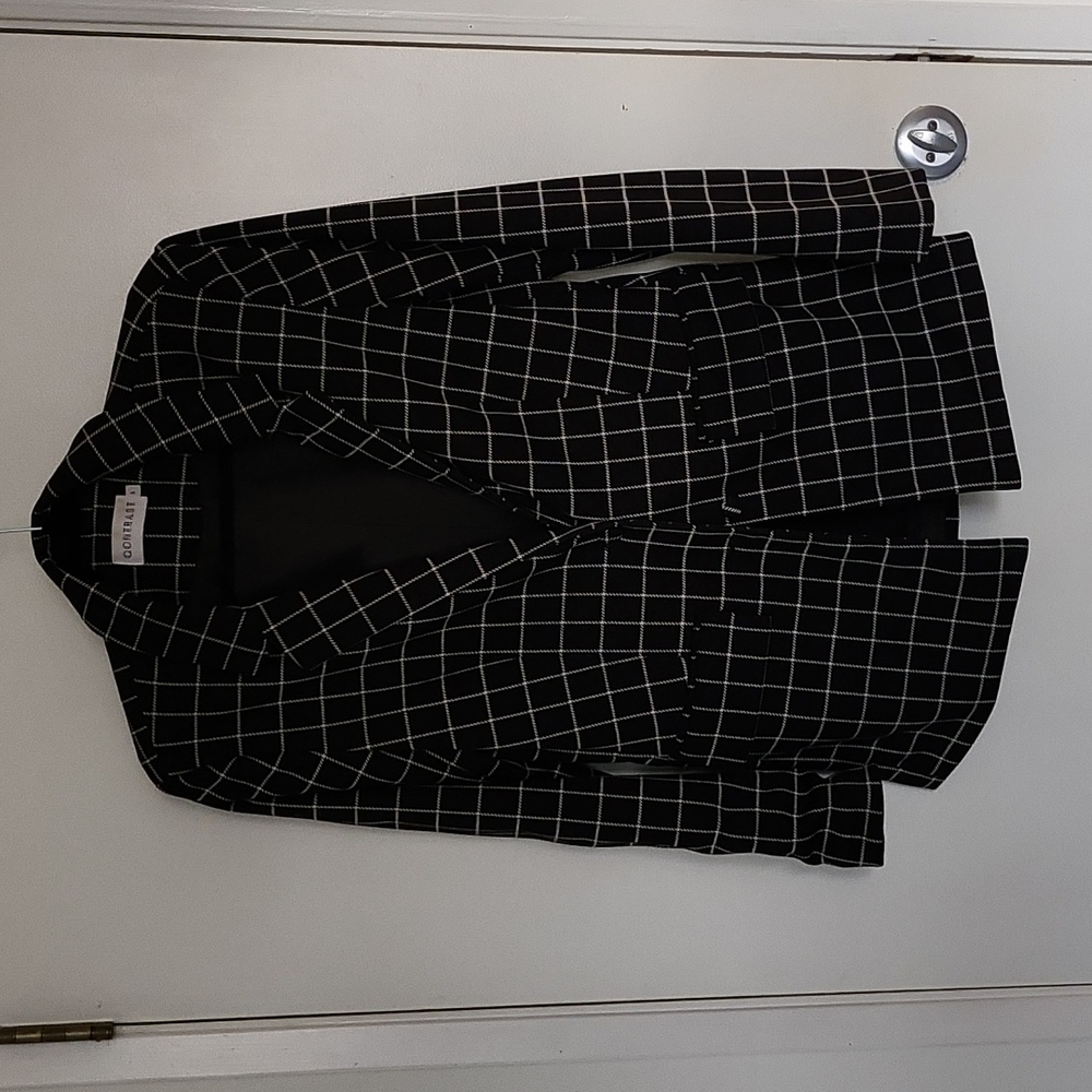 Checkered Blazer